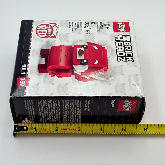 LEGO Turning Red BrickHeadz Disney Red Panda Mei Set # 40798 Sealed/Unopened - Picture 7 of 7